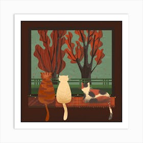 From My Window - Autumn Art Print