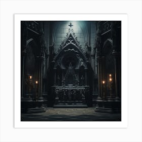 Dark Cathedral Art Print