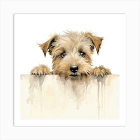 Soft Coated Wheaten Terrier 1 Art Print