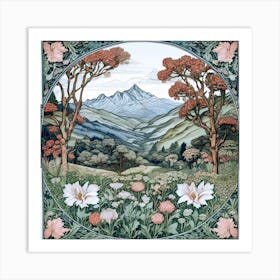 Autumn Mountains Art Print