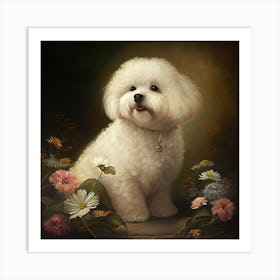 Bichon Frise 1 Art Print