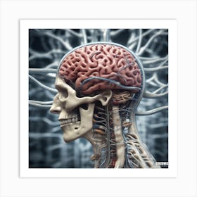 Brain Anatomy 5 Art Print