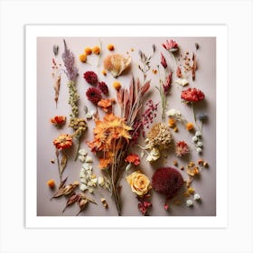 Dried Flowers 2 Art Print