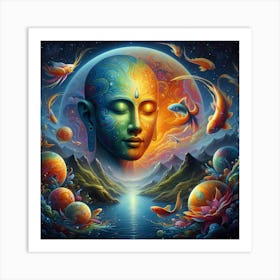 Buddha 8 Art Print