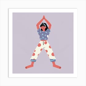Yoga Girl Art Print