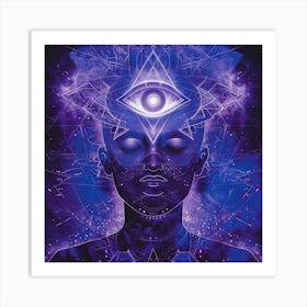 Third Eye Chakra (Ajna) 2 Art Print