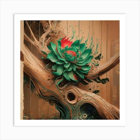 Flora Art Print