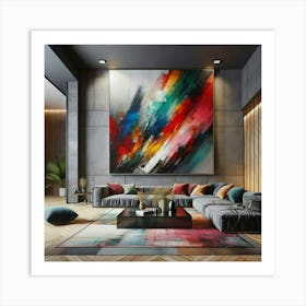 Abstract Painting 52 Poster