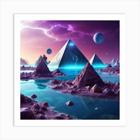 Night Glow Art Print