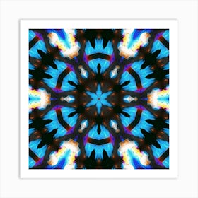 Star Light Mandala Art Print