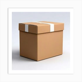 Cardboard Box 9 Art Print