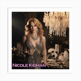 Nicole Kidman 3 Art Print