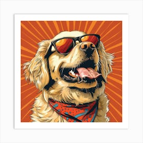 Golden Retriever Art Print