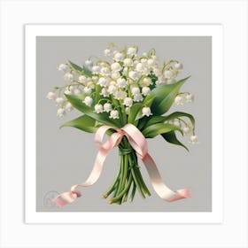 Lily Of The Valley 1 Art Print