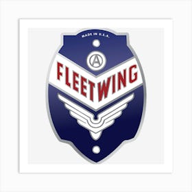 Fleetwing Art Print