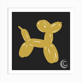 Gold (Gum) Art Print