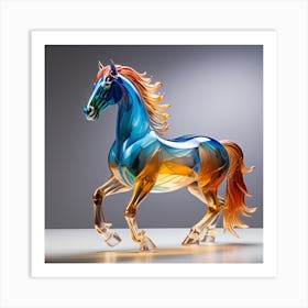 Glass Horse Art Print