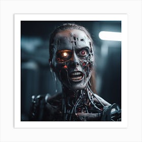 Terminator 1 Art Print