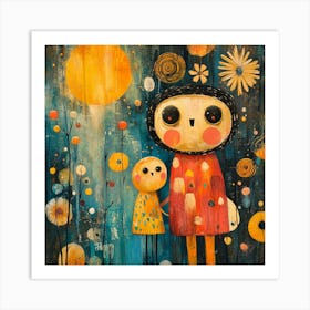 Mother And Child Art Print