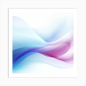 Abstract Wave Background 1 Art Print