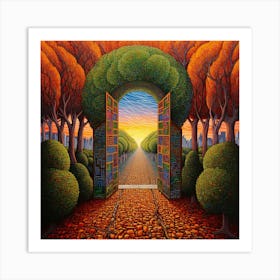 Doorway To Another World Art Print