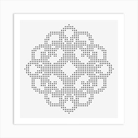 Dot Mandala 05 Art Print