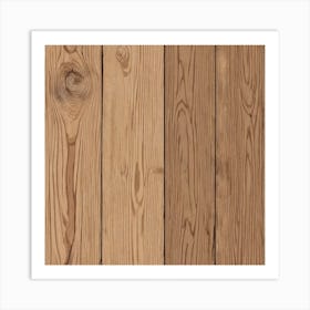 Wood Planks 3 Art Print