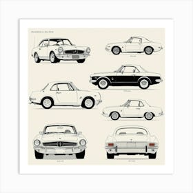 Mercedes Benz Art Print