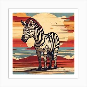 Zebra 1 Art Print