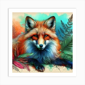 Red Fox Art Print