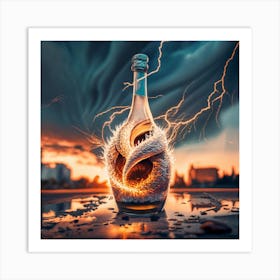 Lightning In A Bottle 2 Art Print