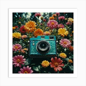 Polaroid Camera Art Print