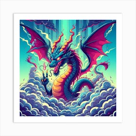 Dragon 3 Art Print