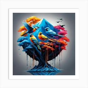 Birds 1 Art Print