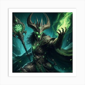 Necro Lord Art Print