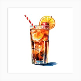 Iced Tea Art Print