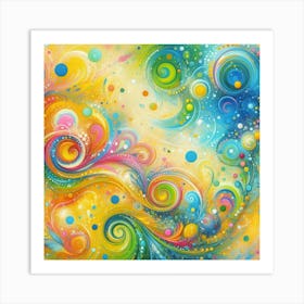 Abstract Painting 1 Art Print