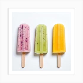 Popsicles 6 Art Print