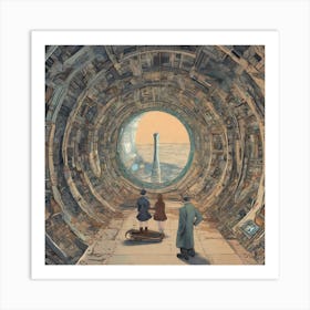 Tunnel 1 Art Print