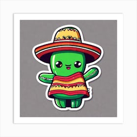 Mexican Cactus 21 Art Print