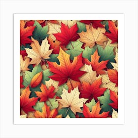 Maple Leaf 6 Art Print