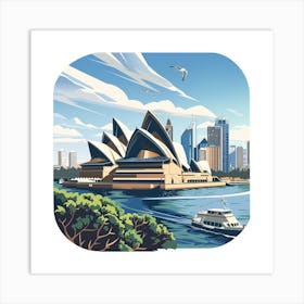 Sydney Opera House 1 Art Print