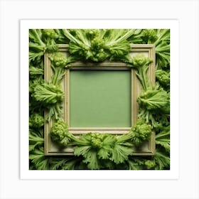 Vegetable Frame 1 Art Print