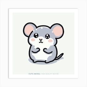 Cute Mouse 12 Art Print