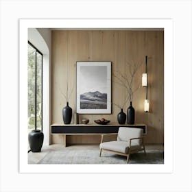 Modern Living Room 87 Art Print