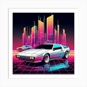 Back To The Future 9 Art Print