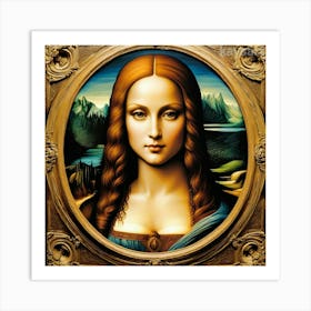 Mona Lisa 1 Art Print