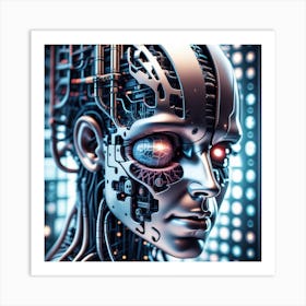 Cyborg 88 Art Print