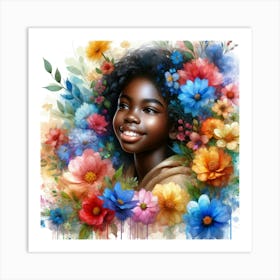 Blossoming Spirit Art Print