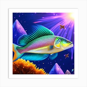 Fish In The Sea 4 Art Print